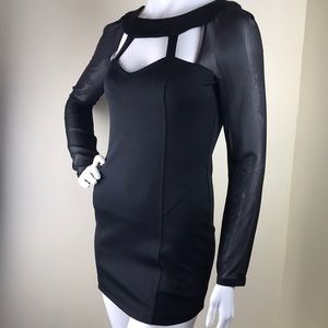 “Careless Memories” Long-sleeve Mini Dress